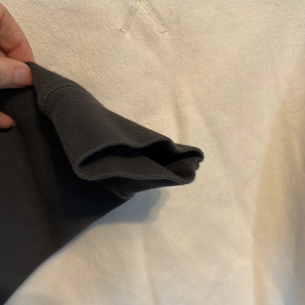 Champion Classic Crewneck Black and Cream Sweater - Picture 6 of 7